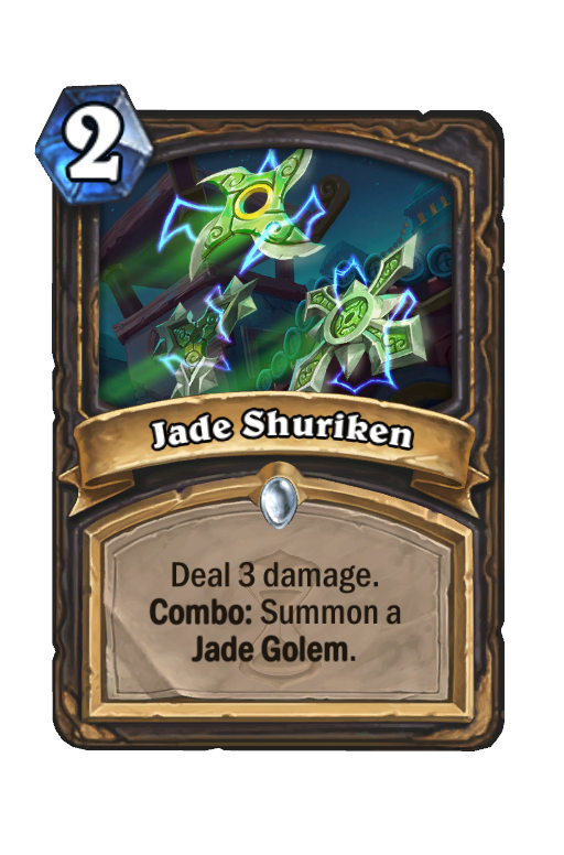 Jade Shuriken Hearthstone kártya