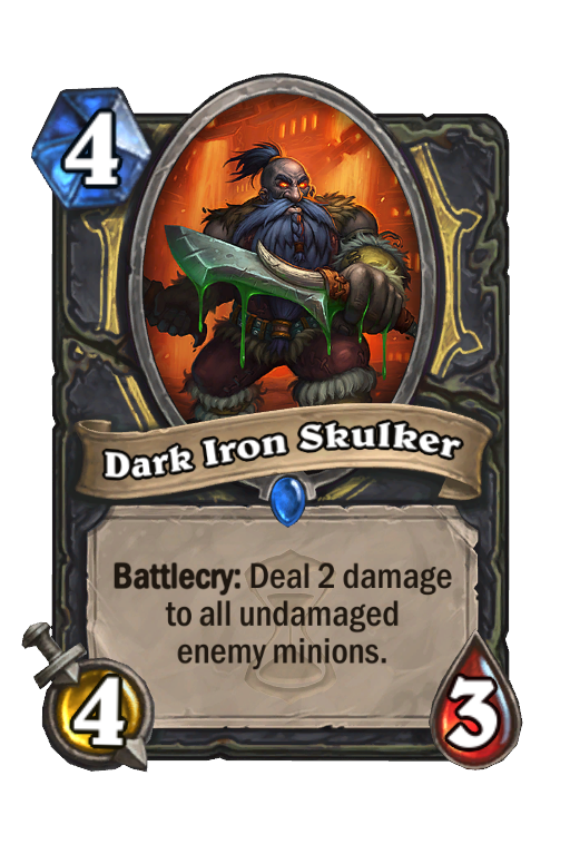 Dark Iron Skulker Hearthstone kártya