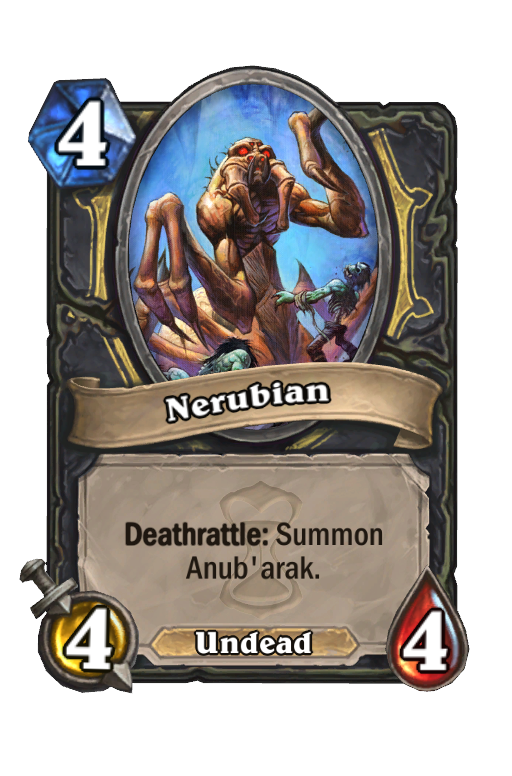 Nerubian Hearthstone kártya