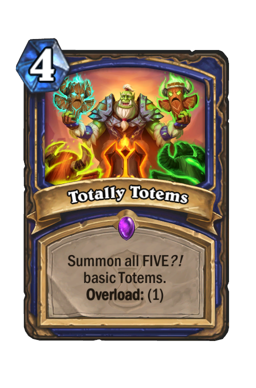 Totally Totems Hearthstone kártya