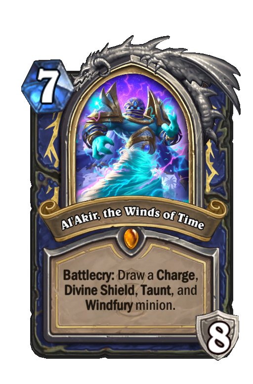 Al'Akir, the Winds of Time Hearthstone kártya