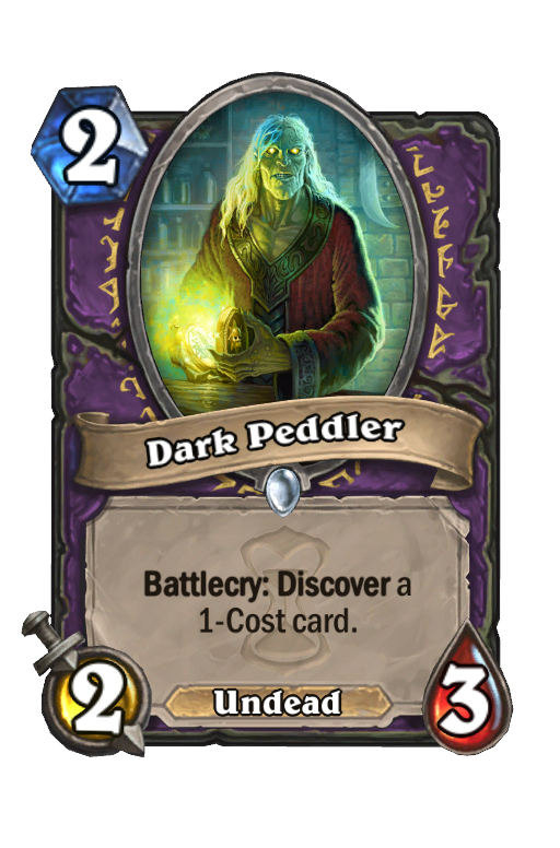 Dark Peddler Hearthstone kártya