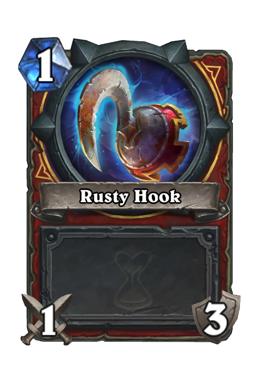 Rusty Hook Hearthstone kártya