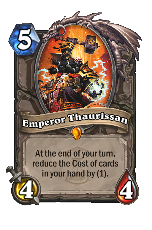 Emperor Thaurissan Hearthstone kártya