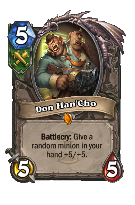 Don Han'Cho Hearthstone kártya