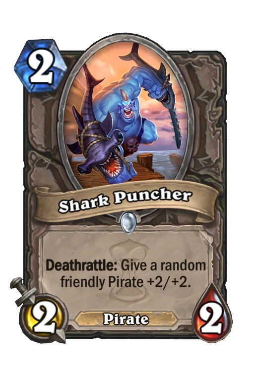 Shark Puncher Hearthstone kártya