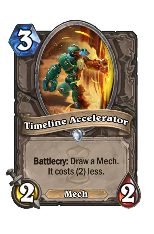 Timeline Accelerator Hearthstone kártya