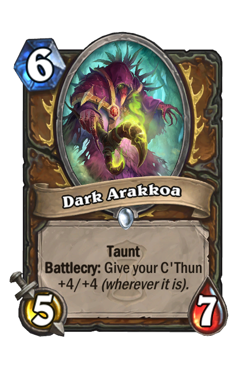 Dark Arakkoa Hearthstone kártya