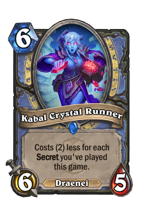 Kabal Crystal Runner Hearthstone kártya