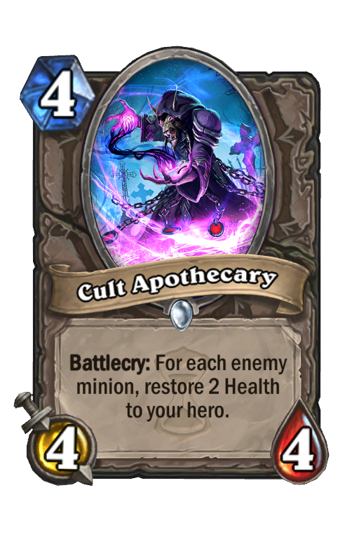 Cult Apothecary Hearthstone kártya