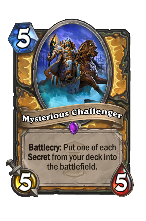 Mysterious Challenger Hearthstone kártya
