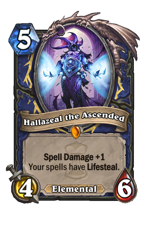 Hallazeal the Ascended Hearthstone kártya
