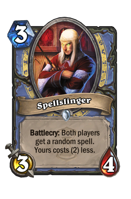 Spellslinger Hearthstone kártya