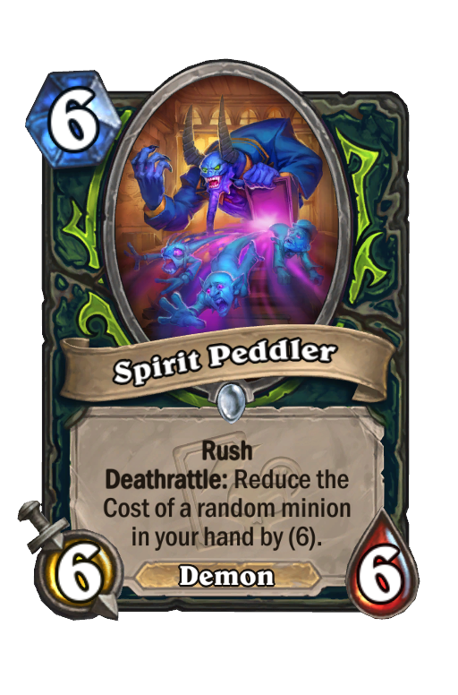 Spirit Peddler Hearthstone kártya