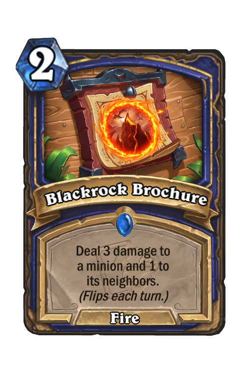 Blackrock Brochure Hearthstone kártya