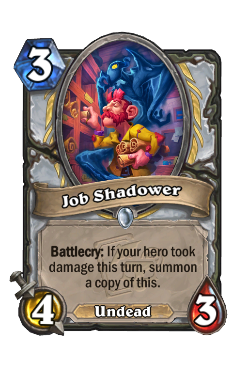 Job Shadower Hearthstone kártya