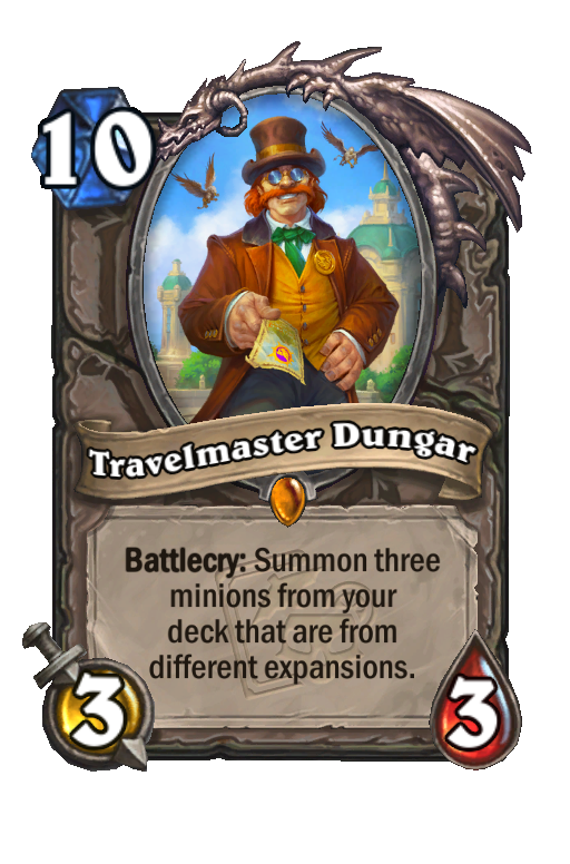 Travelmaster Dungar Hearthstone kártya