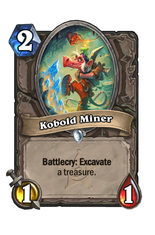 Kobold Miner Hearthstone kártya