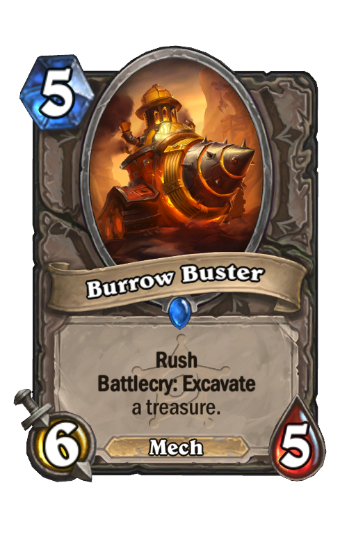 Burrow Buster Hearthstone kártya
