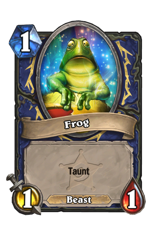 Frog Hearthstone kártya