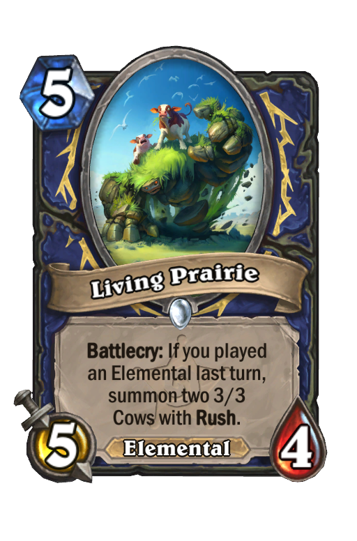 Living Prairie Hearthstone kártya