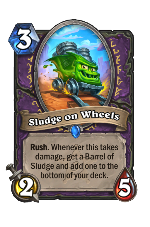 Sludge on Wheels Hearthstone kártya
