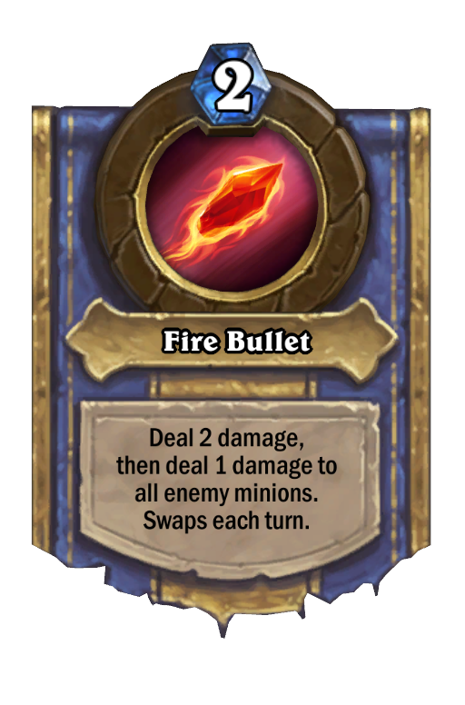 Fire Bullet Hearthstone kártya