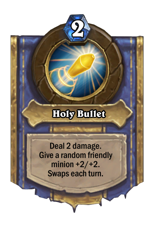 Holy Bullet Hearthstone kártya
