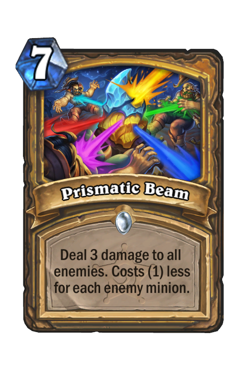 Prismatic Beam Hearthstone kártya