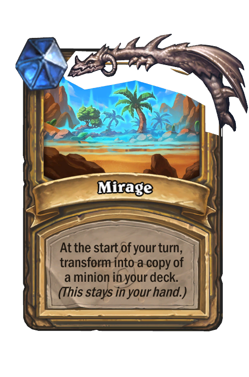 Mirage Hearthstone kártya