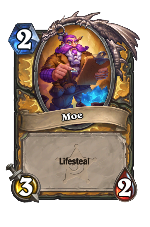 Moe Hearthstone kártya
