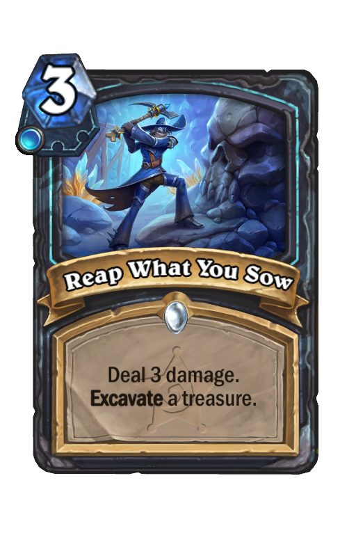 Reap What You Sow Hearthstone kártya