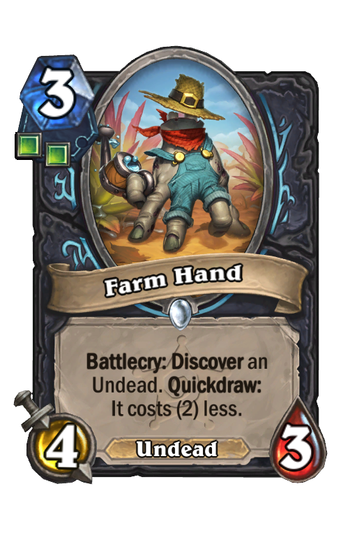 Farm Hand Hearthstone kártya