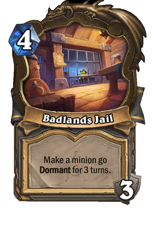 Badlands Jail Hearthstone kártya
