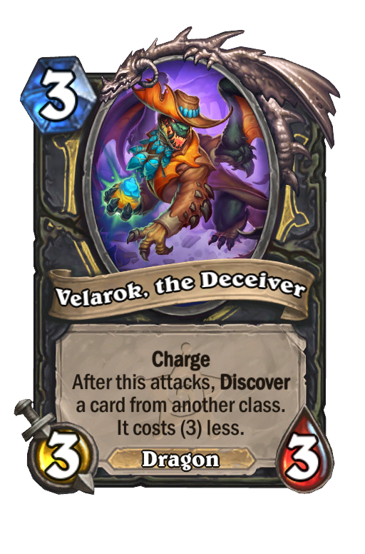 Velarok, the Deceiver Hearthstone kártya