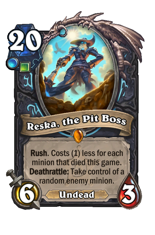 Reska, the Pit Boss Hearthstone kártya