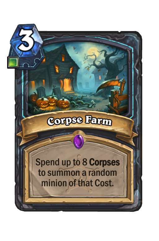 Corpse Farm Hearthstone kártya