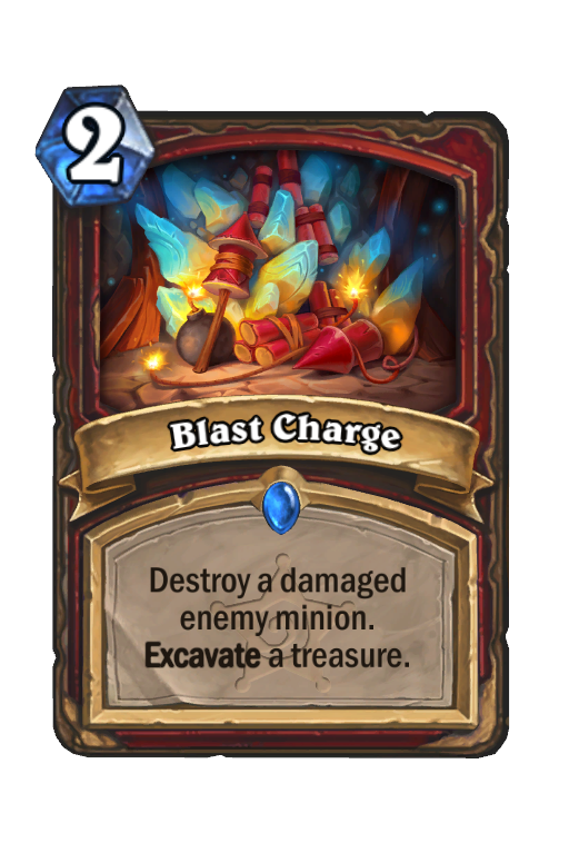 Blast Charge Hearthstone kártya