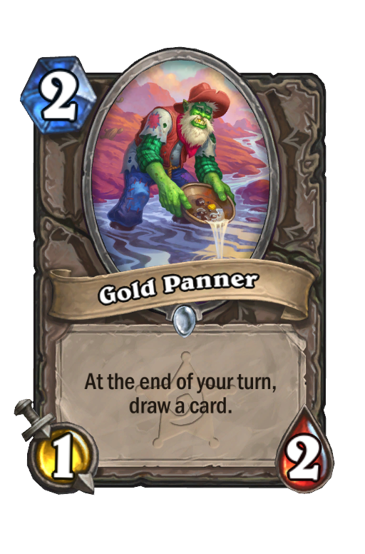 Gold Panner Hearthstone kártya