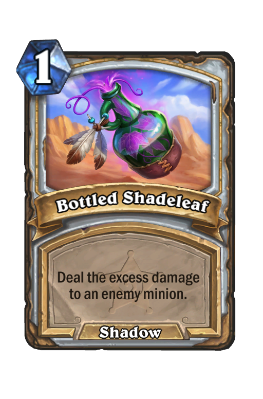 Bottled Shadeleaf Hearthstone kártya
