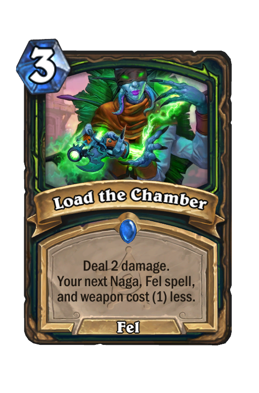 Load the Chamber Hearthstone kártya
