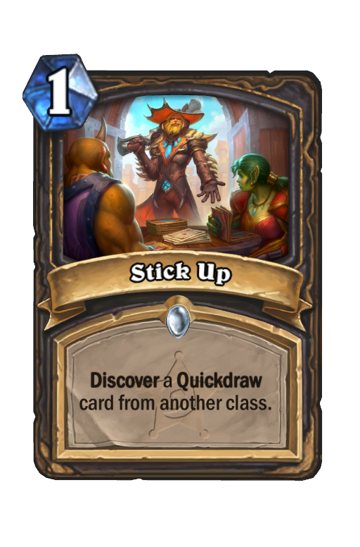 Stick Up Hearthstone kártya