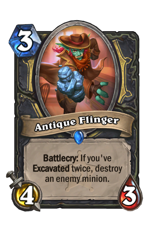 Antique Flinger Hearthstone kártya