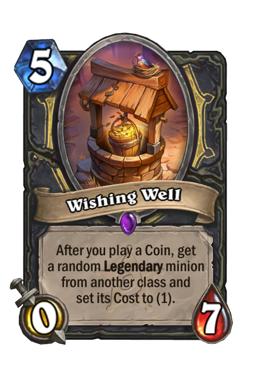 Wishing Well Hearthstone kártya