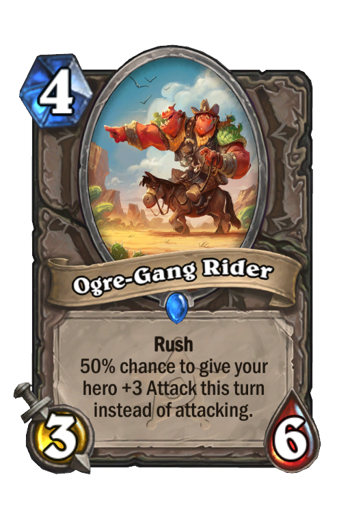 Ogre-Gang Rider Hearthstone kártya