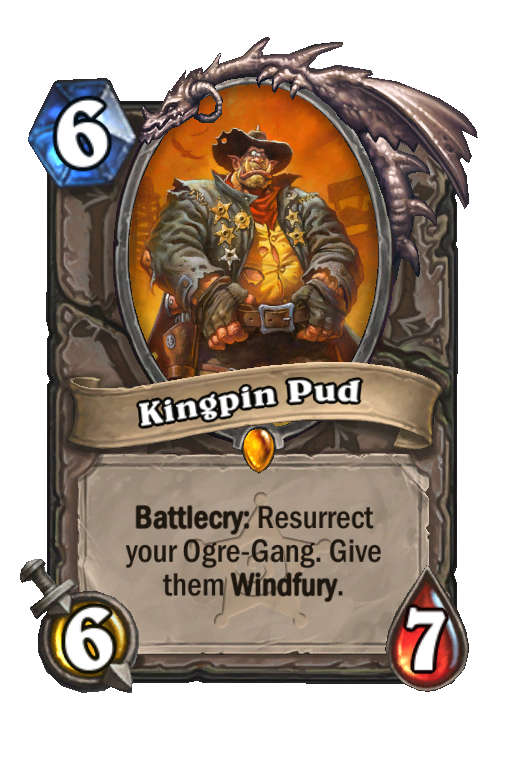 Kingpin Pud Hearthstone kártya