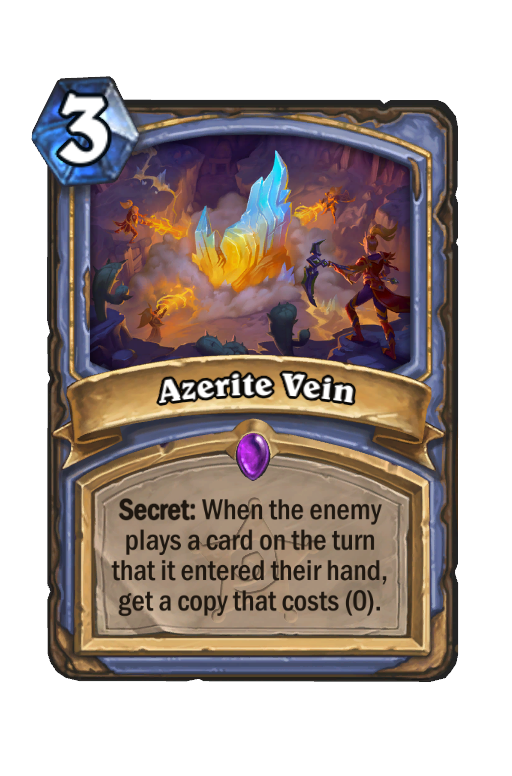 Azerite Vein Hearthstone kártya