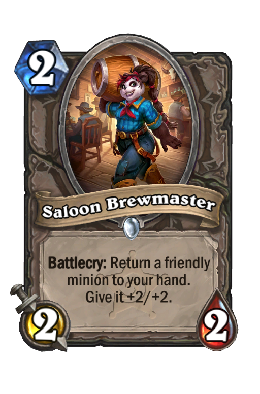 Saloon Brewmaster Hearthstone kártya