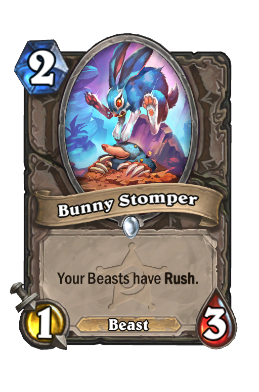 Bunny Stomper Hearthstone kártya