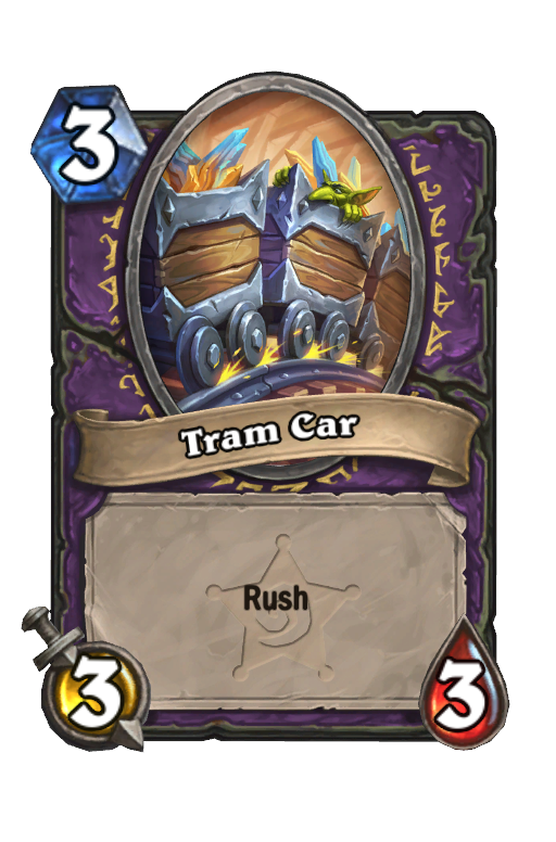 Tram Car Hearthstone kártya